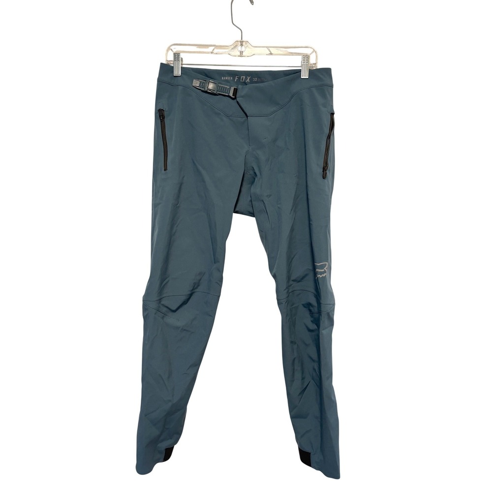 Fox Racing Ranger Water Mountain Bike Pants Mens 32 Slate Blue MTB Trail Cycling